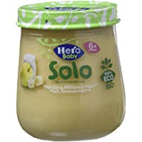 Hero Solo Tarrito Fruta Manzana Plátano Yogur Eco- 120g